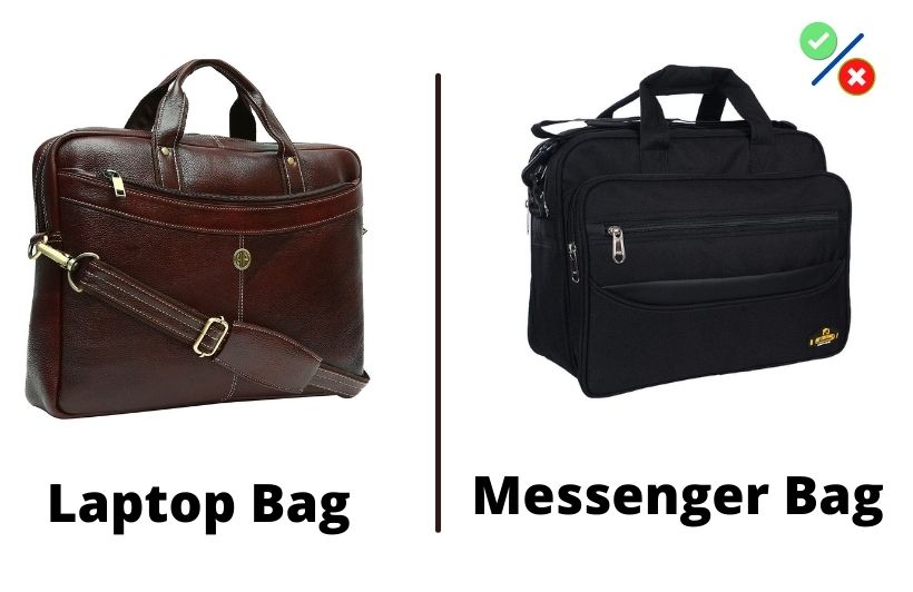 laptop bag vs messenger bag