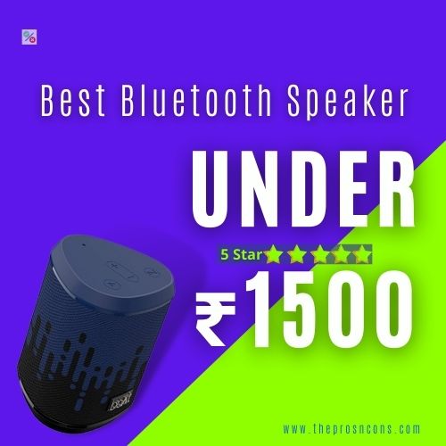 Best Bluetooth Speaker Under 1500